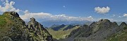 68 Da sx Ponteranica centr. (2372), Ponteranica occ (2370 m) , Ponteranica or. (2378 m) 